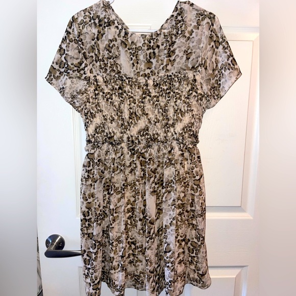 Figleaf boutique brand new leopard short sleeve dress - Picture 1 of 3